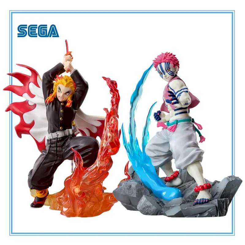 In Stock Original SEGA Demon Slayer Xross Link Series Akaza Rengoku Kyoujurou Anime Figure Model Collectible Toys Child Gift