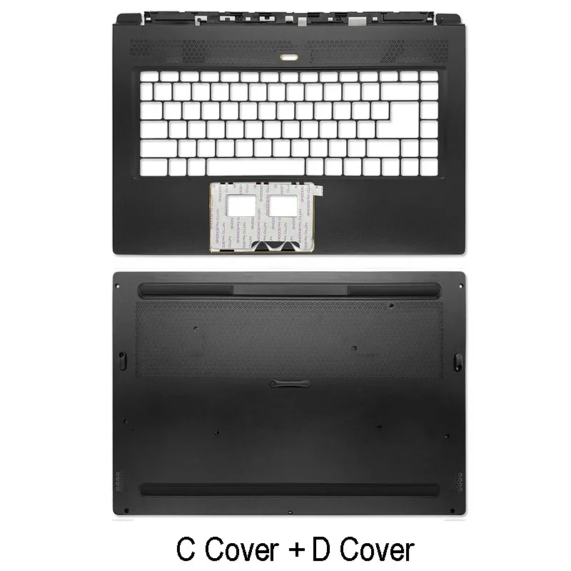 Para MSI GS65 MS-16Q1MS-16Q2MS-16Q3 GS65VR MS-16Q4Tampa Traseira Palmrest Carcaça Superior e Inferior e Dobradiças para Notebook