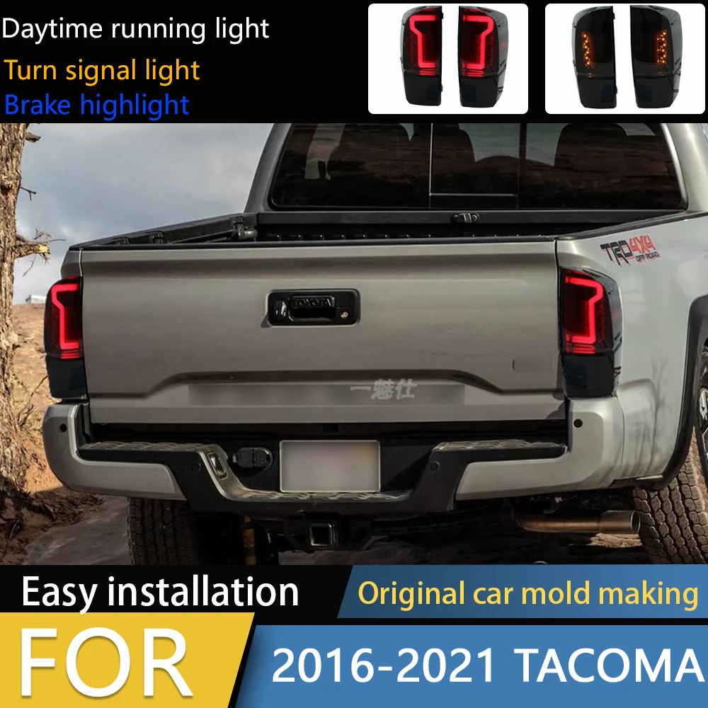 

Задние фонари для Toyota Tacoma 2016 2017 2018 2019 2020 2021, задние фонари Tacoma Pickup Car