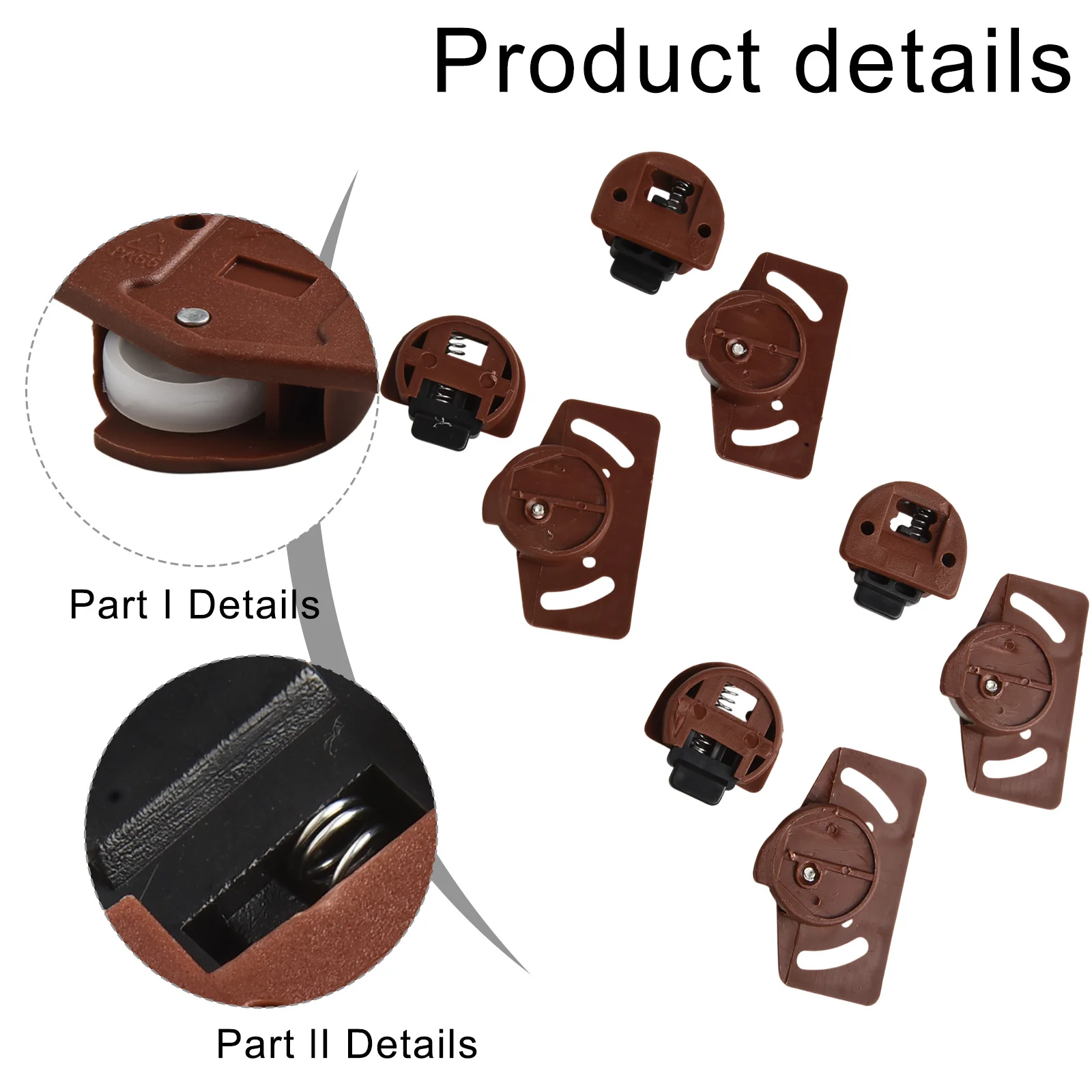 Pour un accès facile, roue dentée de garde-robe, système de porte intérieure, Installation facile, configuration sans tracas, accès aux meubles d'intérieur
