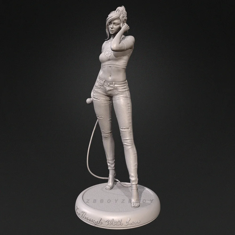 Wysokość człowieka 38mm 50mm 75mm 90mm Zestawy modeli z żywicy rysunek piękno bezbarwny i do samodzielnego montażu （Druk 3D ） TD-7277/3D