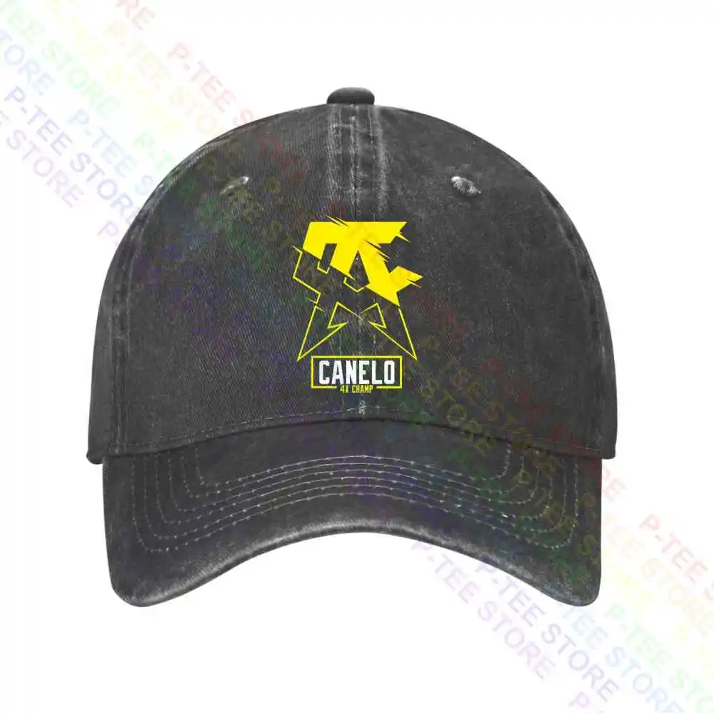 Topi bisbol Canelo Alvarez, topi Snapback rajut, topi ember rajut