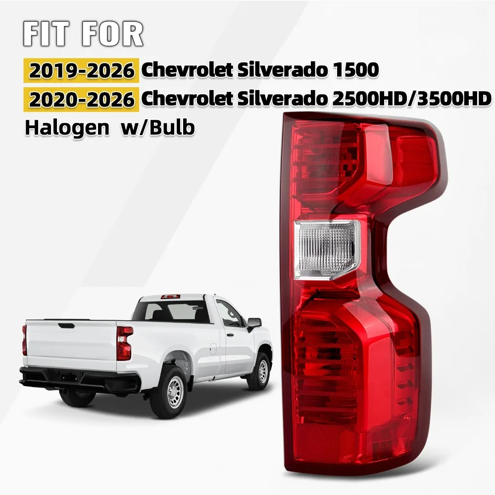 

Для Chevrolet Silverado 1500 2019-2026 гг. правый галогенный задний фонарь (пассажирская сторона) с лампой