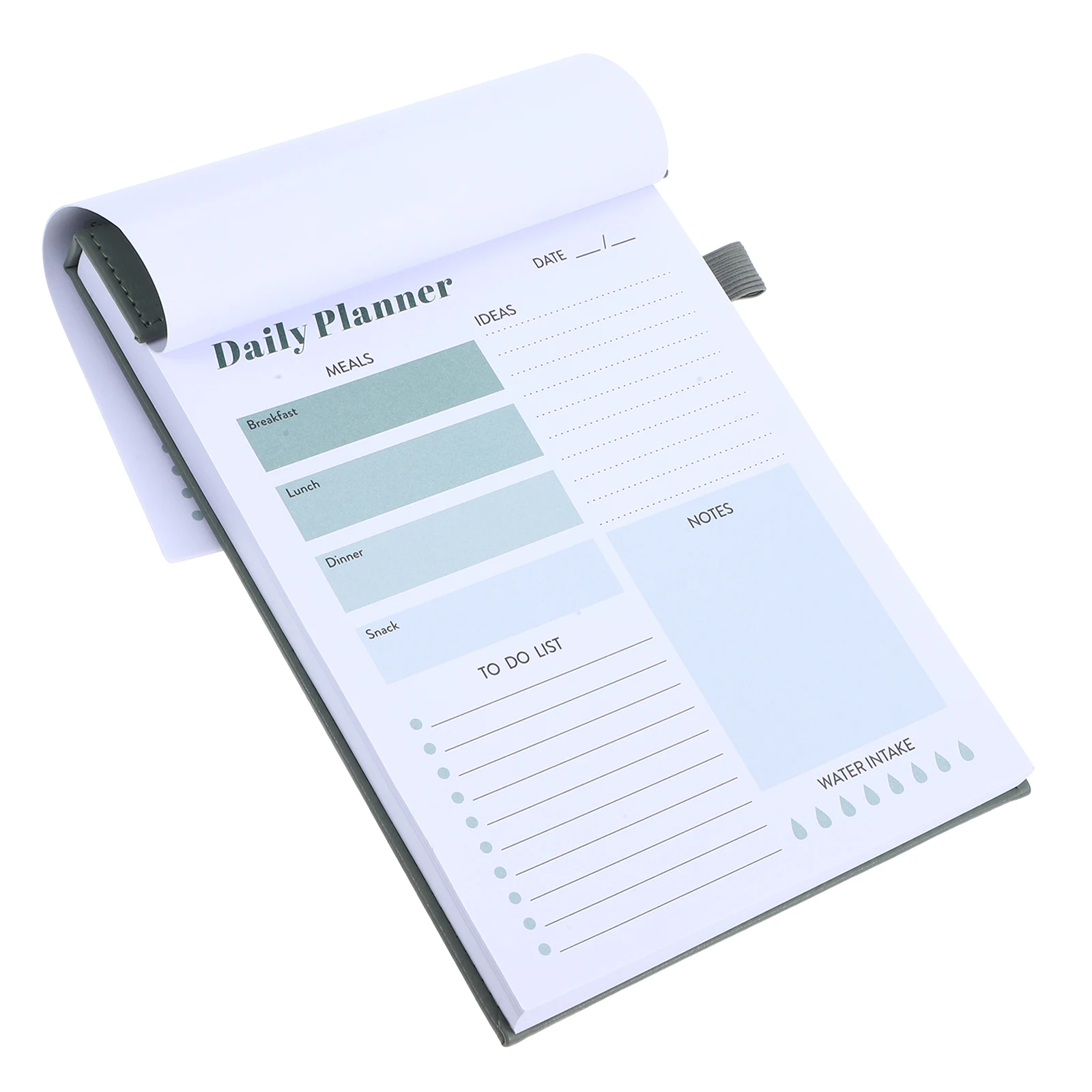 

Daily Work Planner Professional Notebooks Dark Green 80Pages TearLine Homeschool Planner Meeting Notebook Smooth Paper Office