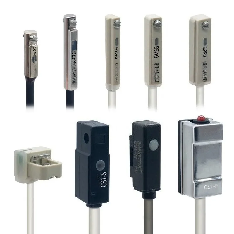 Electronic Cylinder Position Sensor DMS-E/J/H/G/ Two-Wire Normally Open DS1-F Magnetic Switch