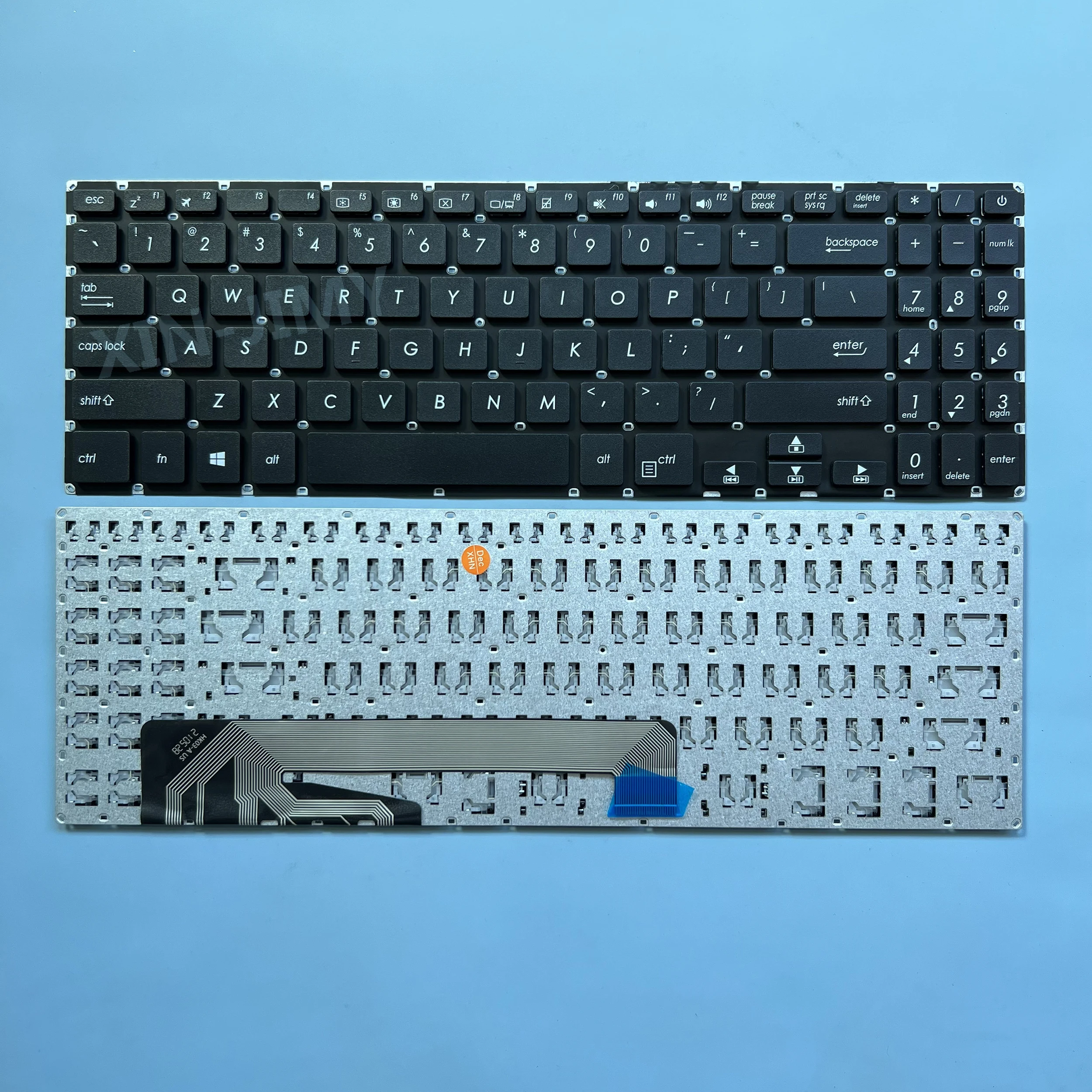 XIN US Laptop Keyboard For ASUS X560 X560UD YX560 YX560U YX560UD Notebook English Keyboards