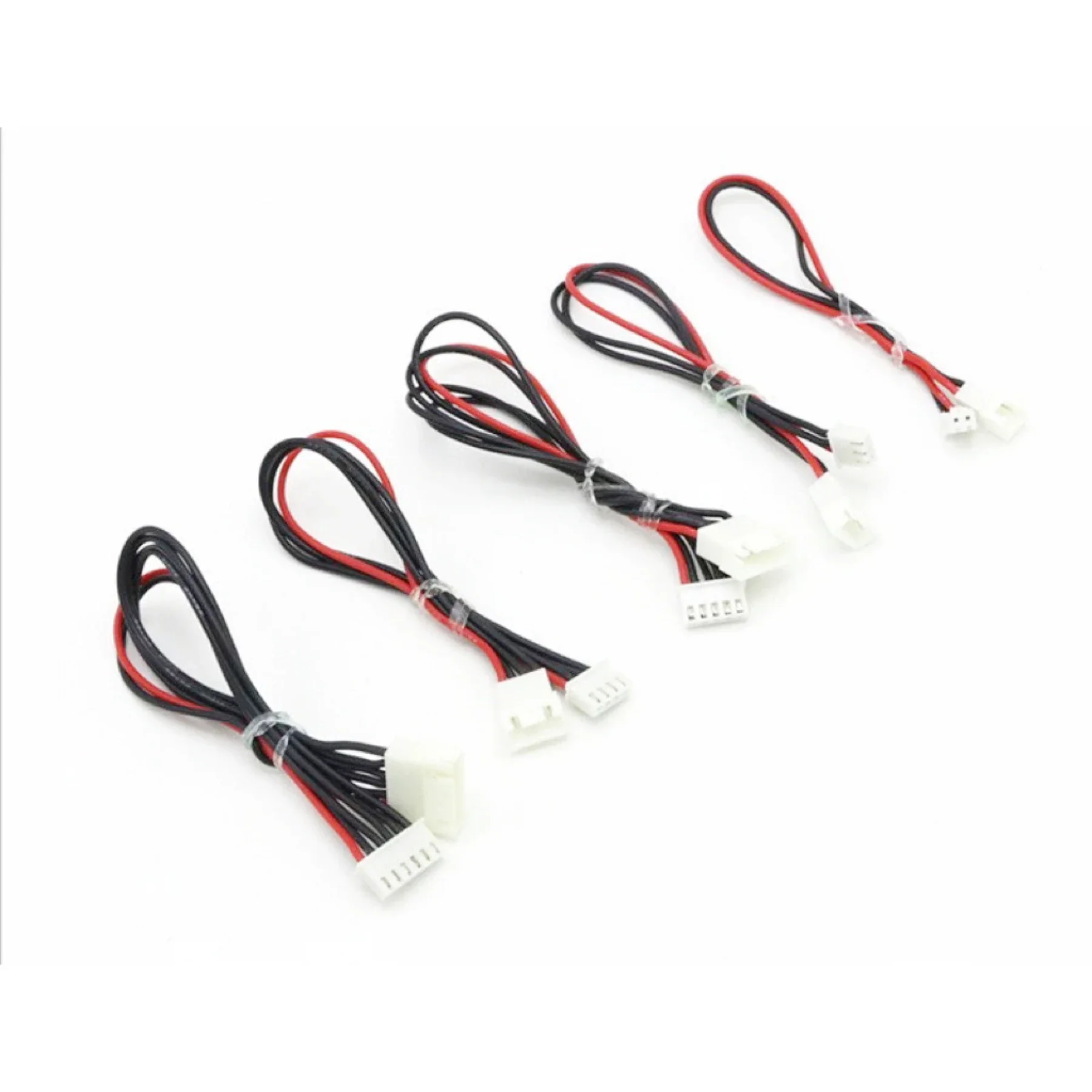 5PCS JST-XH 2S 3S 4S 5S 6S 7S 8S Lipo Battery Balance Charger Extension Cable 10/20/30CM 22AWG For RC Model Connector Parts