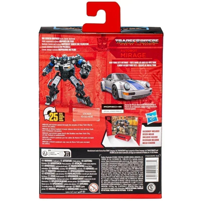 In Stock Takara Tomy Transformers Studio Series SS105 Deluxe Class Mirage Anime Figures Robot Toys Action Figure Gifts Hobbies