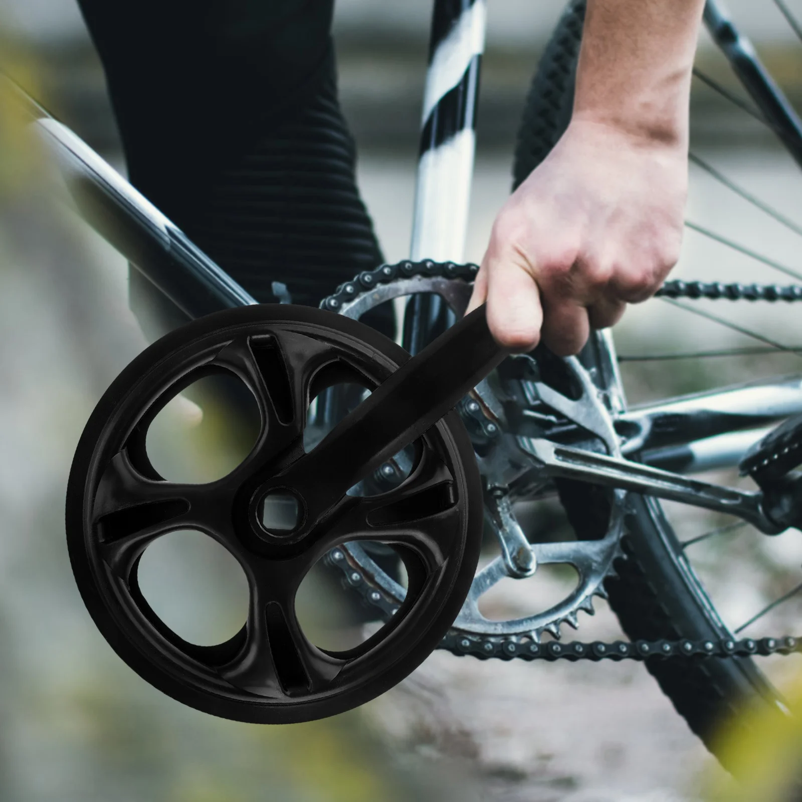 

Single Speed Crankset 42 Tooth Chainring Bike Accessories Durable Smooth Riding Easy Installation Universal Compatibility