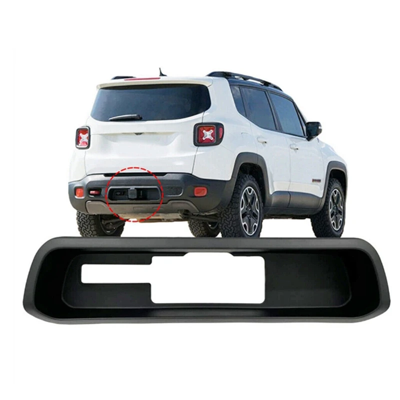 Car Trailer Hitch Cover Bezel 5VX02LXHAA For Jeep Renegade 2015-2023 Car Accessories Trailer Cover Panel