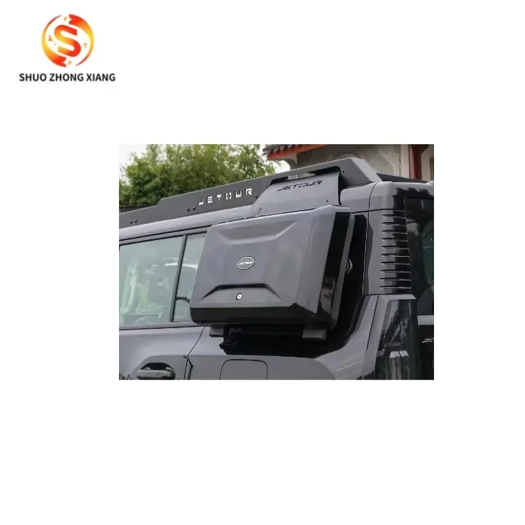 2024 Newest Jetour Traveler Car Accessories ABS Material Side Box/Tool Box Upgrade Used Auto Parts