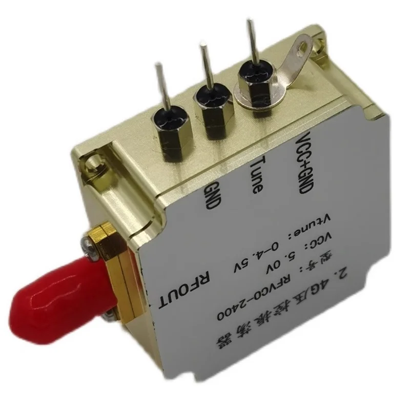 -MEOF 2.4G Oscillatore controllato in tensione Modulo microonde RF Sorgente segnale VCO Sorgente segnale controllato in tensione