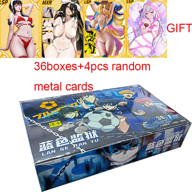 

2024 Newest Case Blue Lock Cards CCG TCG ACG Japanese Anime Yisagi Yoichi Red Mikage Booster Box CCG TCG Hobby Gift