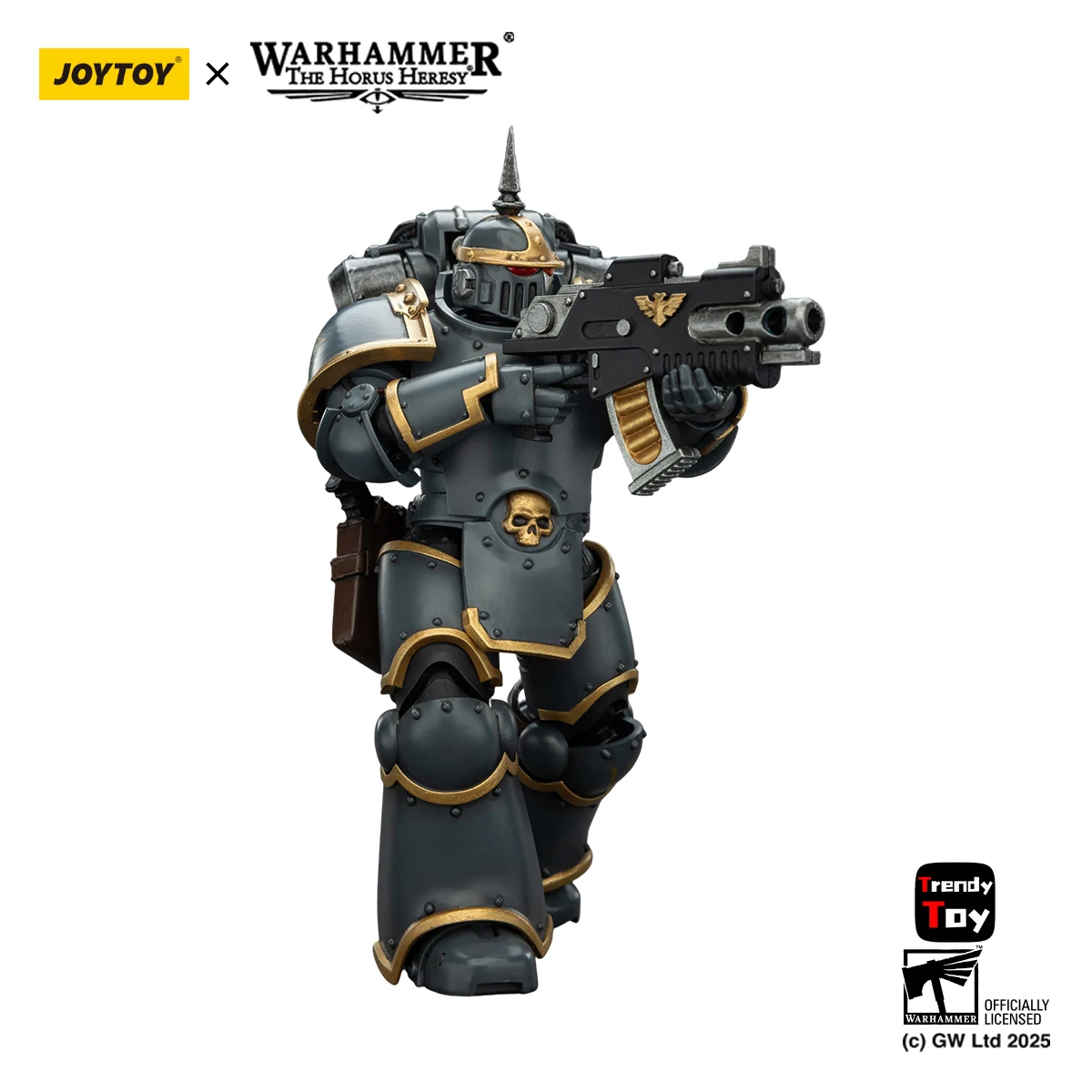 【JOYTOY】워해머 40K 스페이스 울브스 MK III 전술 군단원 1/18 액션 피규어 모델 장난감