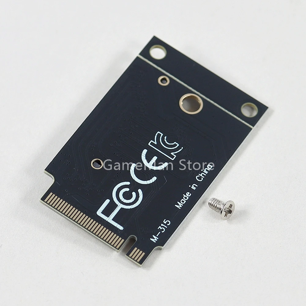 Rog Ally 핸드 헬드 전송 보드 용 1pc PCIE4.0 Asus ROG Ally SSD 메모리 카드 어댑터 라이저 보드 용 90도 M.2 전송 썸네일 2