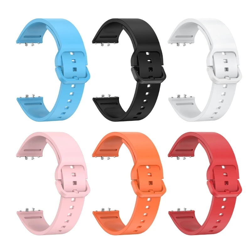 นาฬิกาซิลิโคนสร้อยข้อมือสายรัดสายรัดข้อมือแบบยืดหยุ่นสำหรับ Fit 3 D0UA