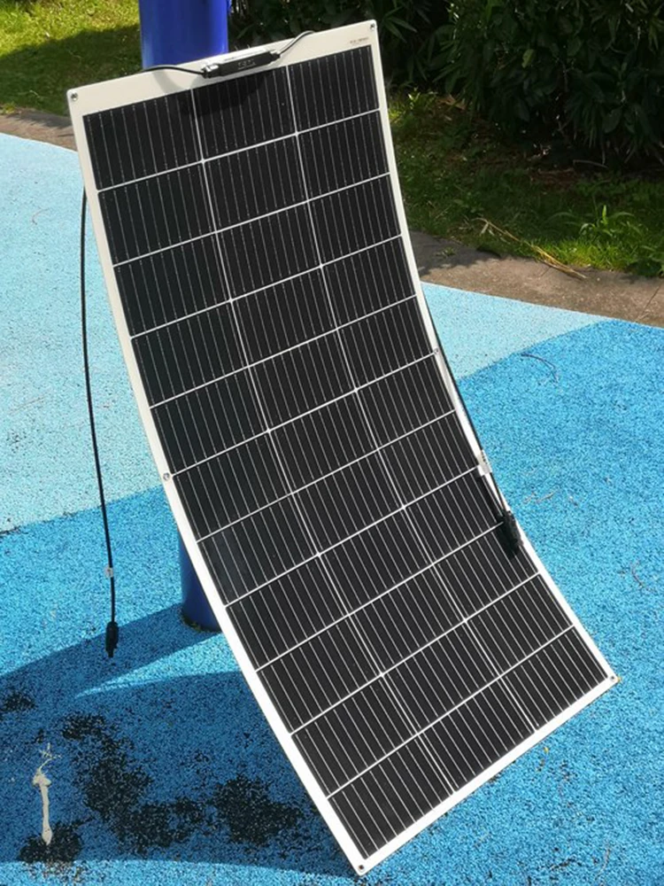 300w 150w flexibele zonnepaneel kit fotovoltaïsche paneel 12v acculader systeem voor thuis camper boot RV balkon EU magazijn DHL verzending - afbeelding 1