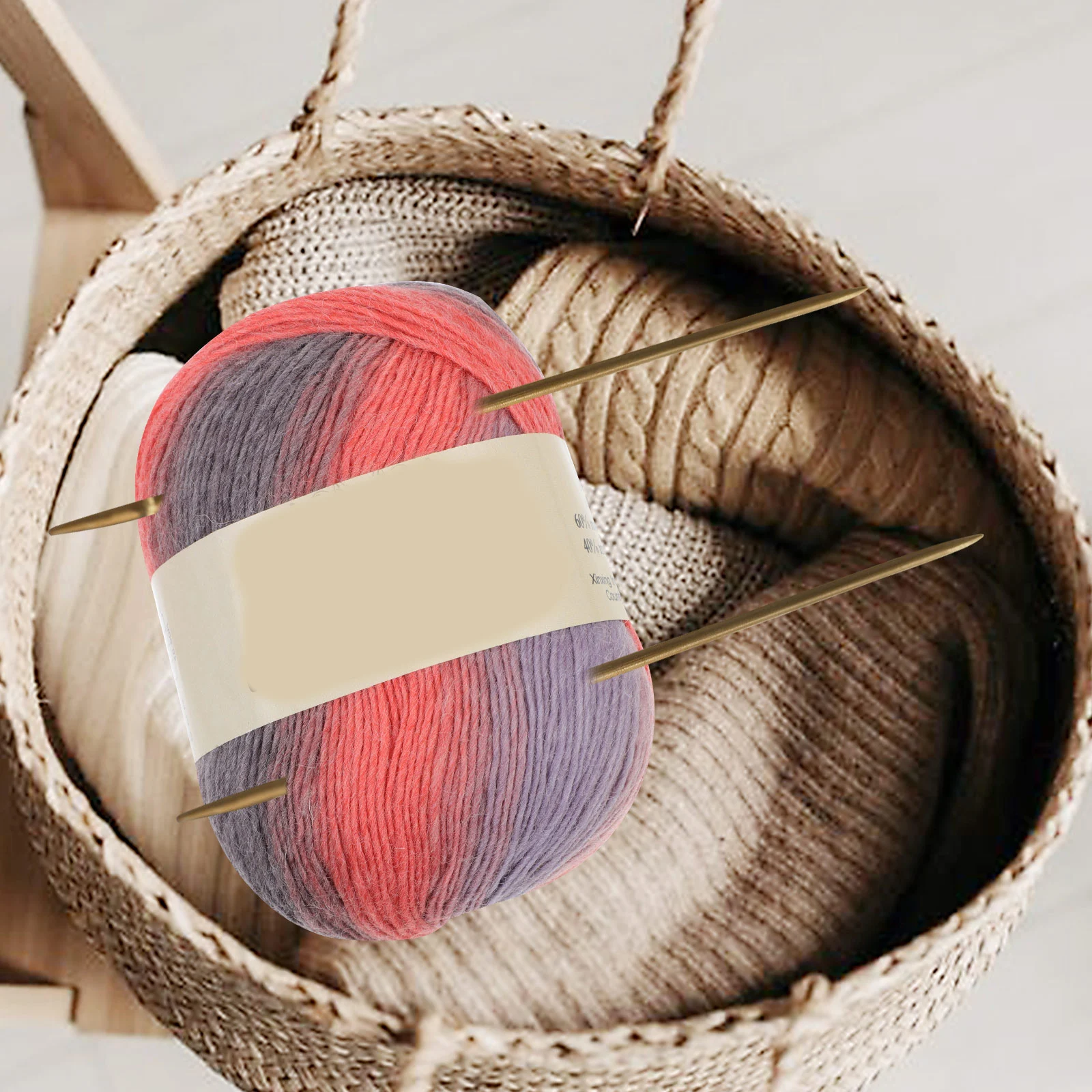 

Woolen Thread Knitting Yarn Crochet Diy Sweater Hand for Crocheting Bundle Jumbo