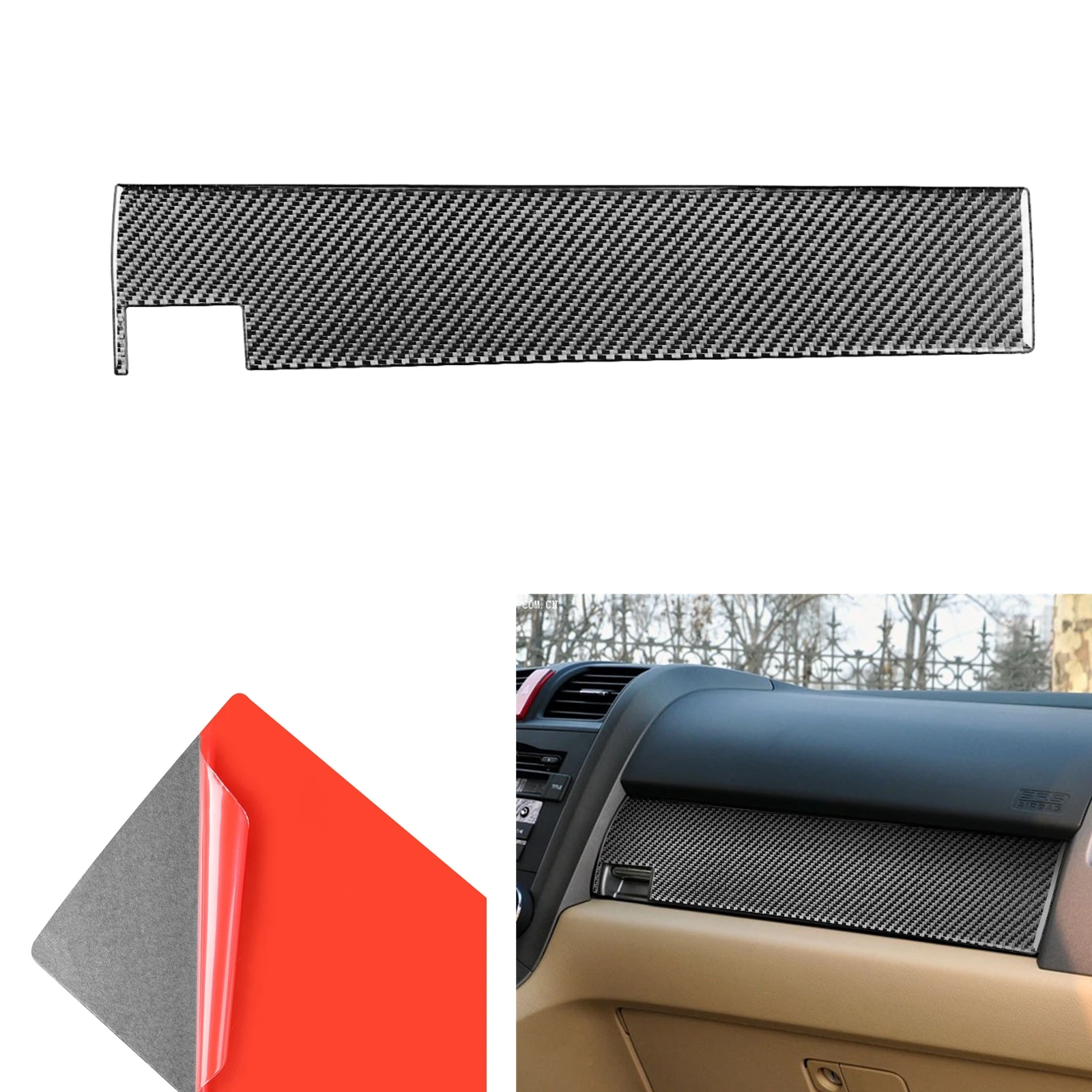 

For Honda CR-V CRV 2007-2011 Passenger Side Dashboard Panel Cover Trim Glove Box Compartment Disposal Container Dash Board Decor