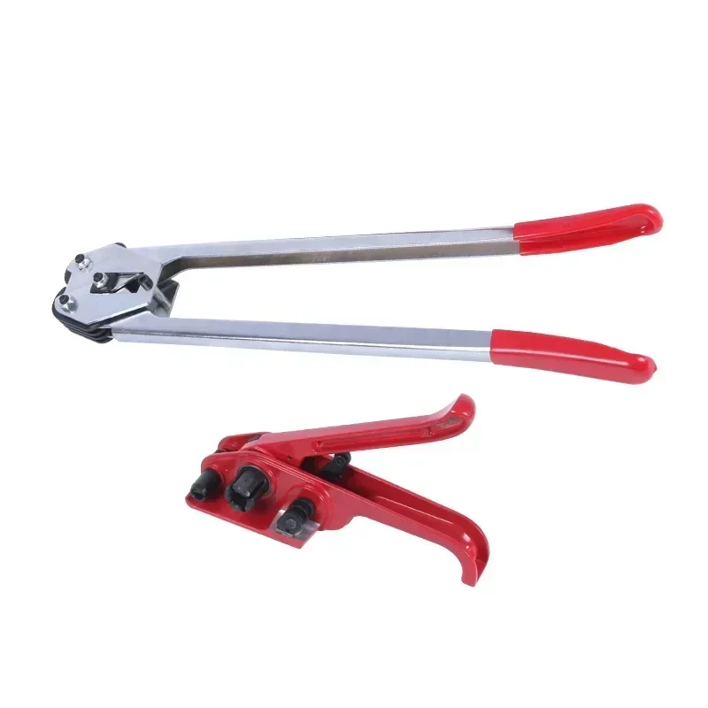 Manual Packer Plastic Steel Belt Tensioner Binding Machine Packer Packaging Machine Set