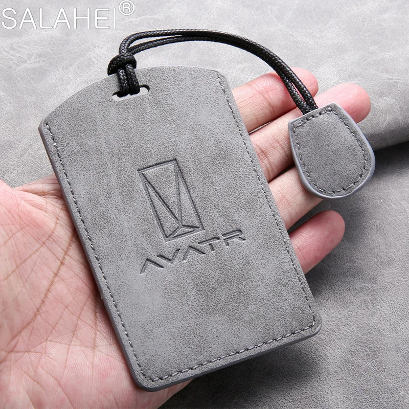 بطاقة السيارة عن بعد غطاء المفاتيح الذكية حقيبة مفاتيح قذيفة حامل حامي ل Avatr Avita 11 12 2023 2024 ملحقات سلسلة المفاتيح بدون مفتاح