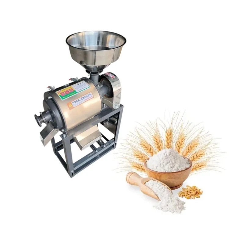 Hot Selling Home Use Flour Mill Grinding Machine Grain Processing Machinery with Essential Motor for Restaurants