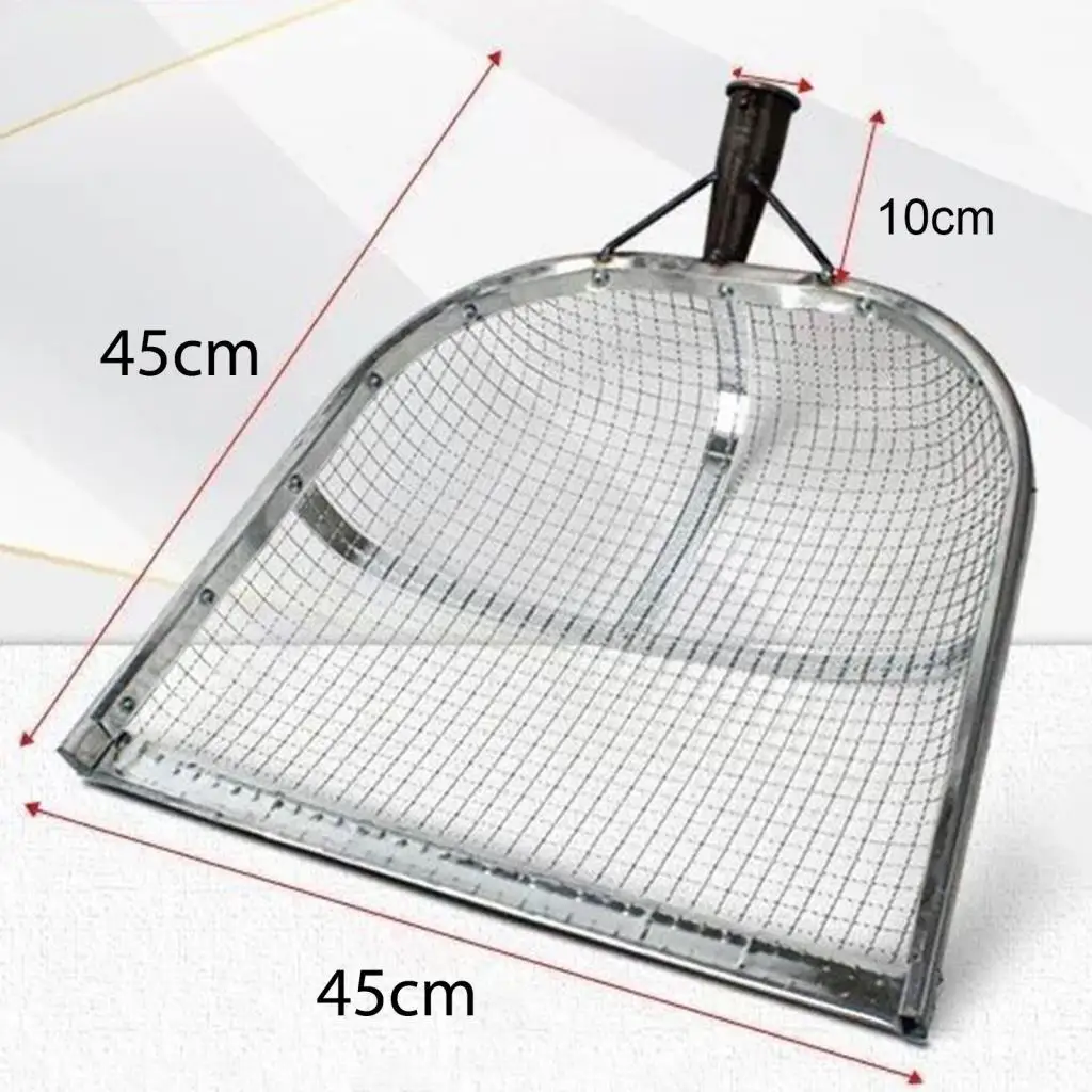 Garden Sieve Soil Shovel Agricultural Filter Yard Mesh Filter Sieve Soil Sifter Portable for Dates Kernels Sand Potting Bonsai