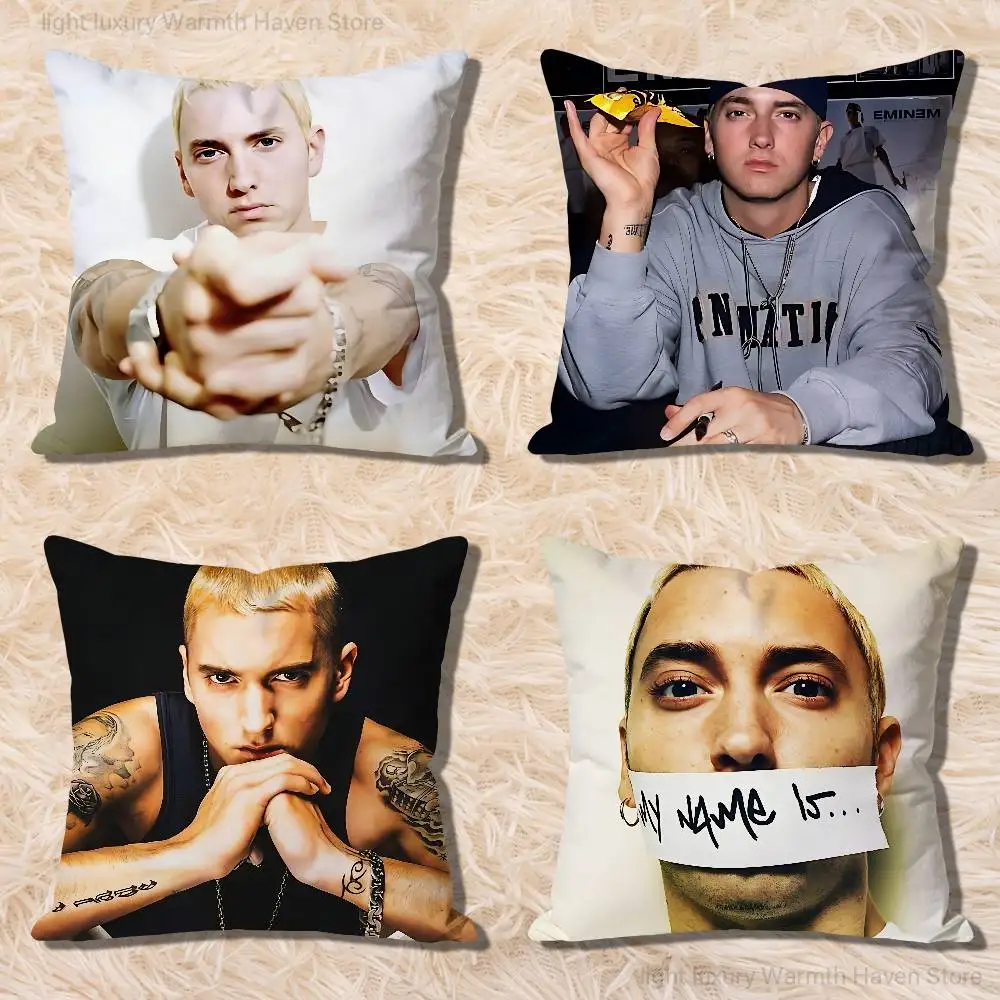 

Rapper E-Eminems-S Various Sizes Square Pillow Case For Car Home Bedchamber Decor Custom Valentine gift