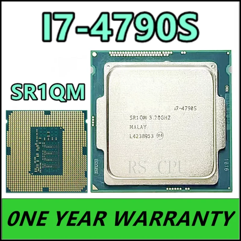 i7-4790S i7 4790s SR1QM 3.2 GHz Quad-Core Eight-Thread CPU Processor 8M 65W LGA 1150