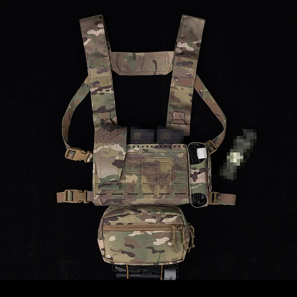 Tactical TKO Mini Depot Pouch Camo Tank Top Molle accessori Multi functional Tool Expansion Equipment Storage Bag