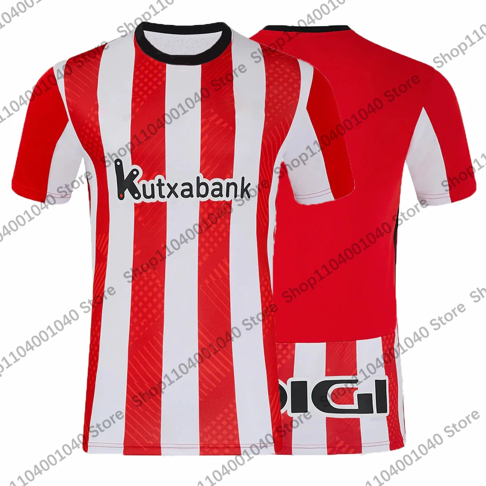 Men's T Shirts Athletic Club 24/25 Home Jersey Male Summer Outdoor Sports Cycling Soccer Training Tees Stripes 3d Print Clothing