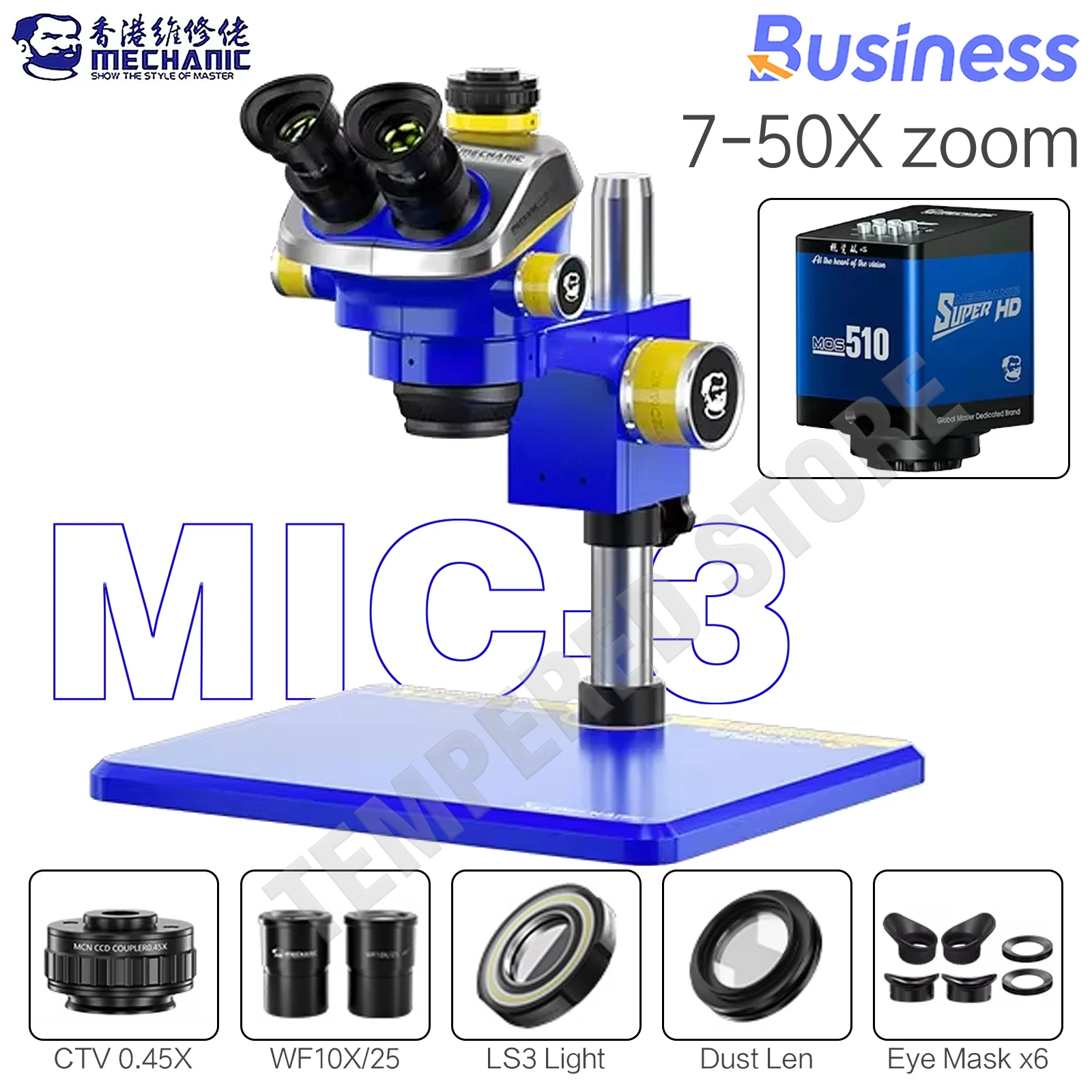 Microscope Demonstration Made Easy with the MECHANIC MIC3-B11 – A Real Technician's Review