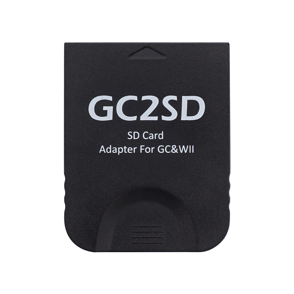 GC2SD Card Adapter for Micro SD Plug and Play Professional Memory Card Adapter for GameCube Wii Game Consoles Accessories