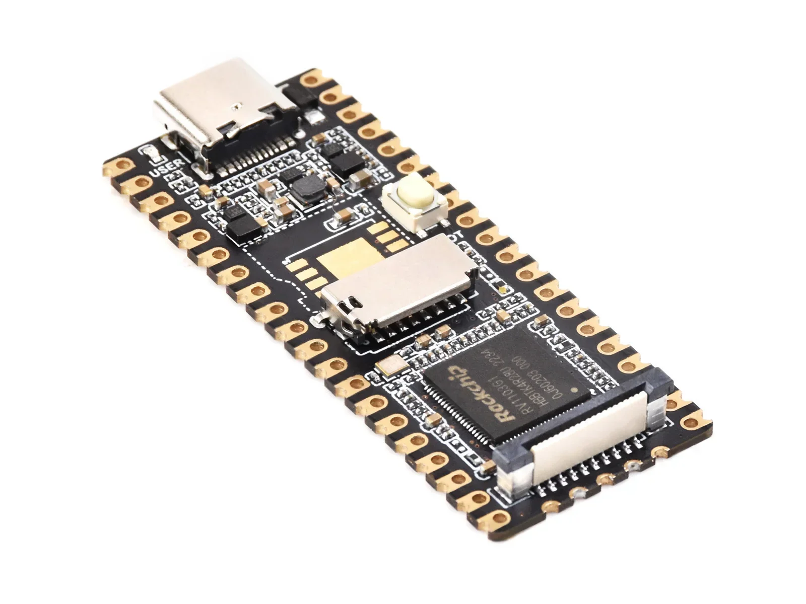 LuckFox Pico / Pico Plus RV1103 Linux Micro Development Board، يدمج معالجات A-RM Cortex-A7/RISC-V MCU/NPU/ISP