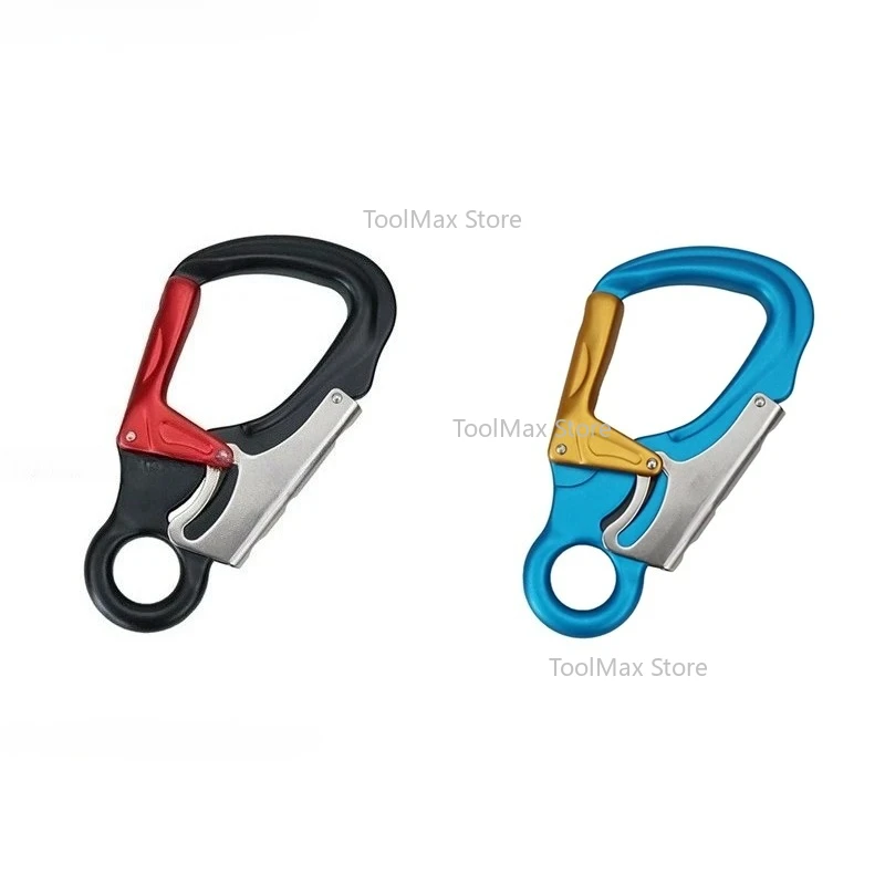 

Карабин из авиационного алюминия 35KN с основным замком, для скалолазания, крюк-фиксатор, снаряжение для альпинизма