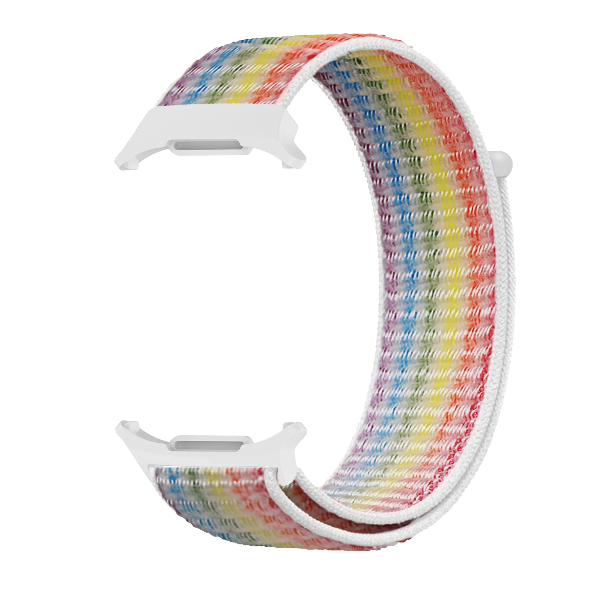 حزام نايلون بدون فجوة لساعة سامسونج جالاكسي ، سوار أصلي قابل للاستبدال ، سوار ساعة قابل للتنفس للغاية ، 47