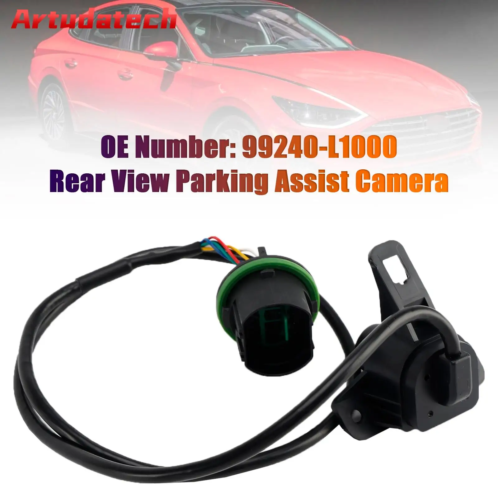 

Artudatech камера заднего вида для помощи при парковке 99240-L1000 для Hyundai Sonata 2020-2023 2021 2022, автомобильные аксессуары