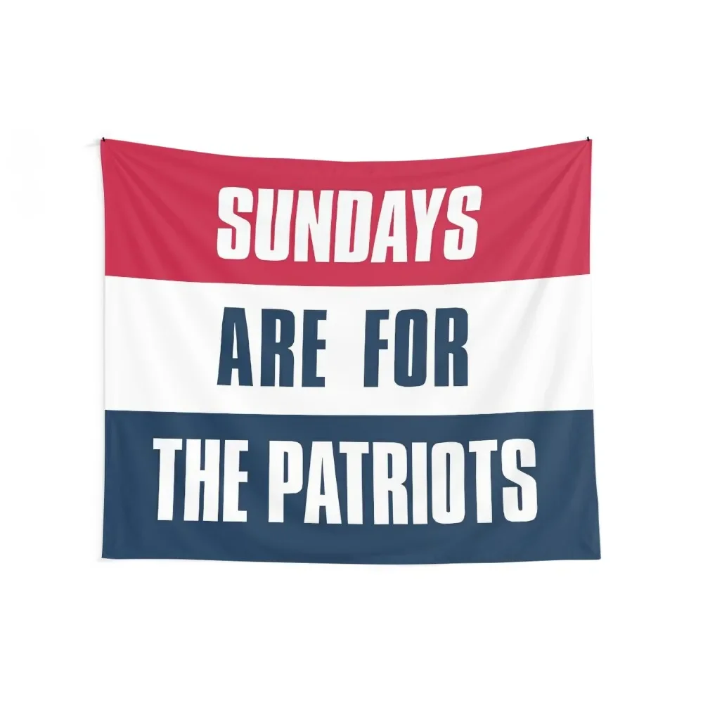 Sundays are for The Patriots, New England Football Tapestry Decoration For Home Decorations For Room Tapestry