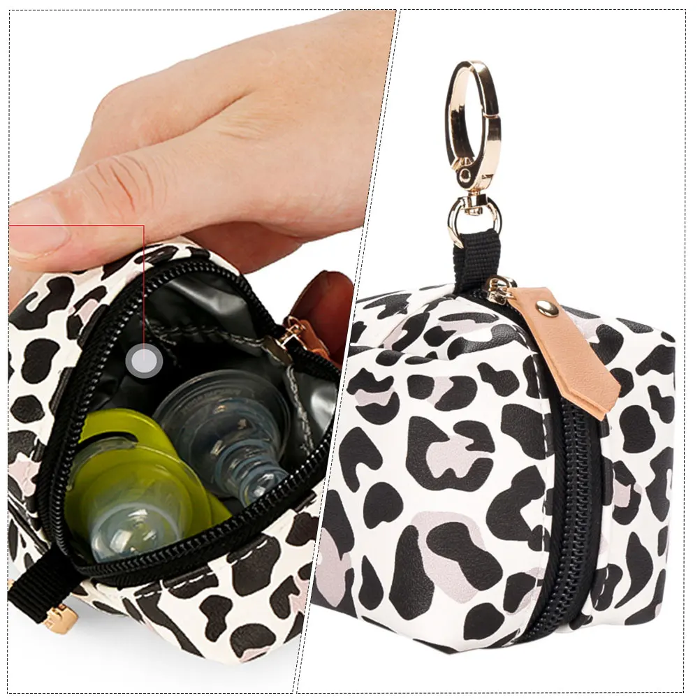

Waterproof Baby Case Hanging Storage Container Pacifier Cover Portable Storage Bag Pacifier Bag Travel Use 2 Pack