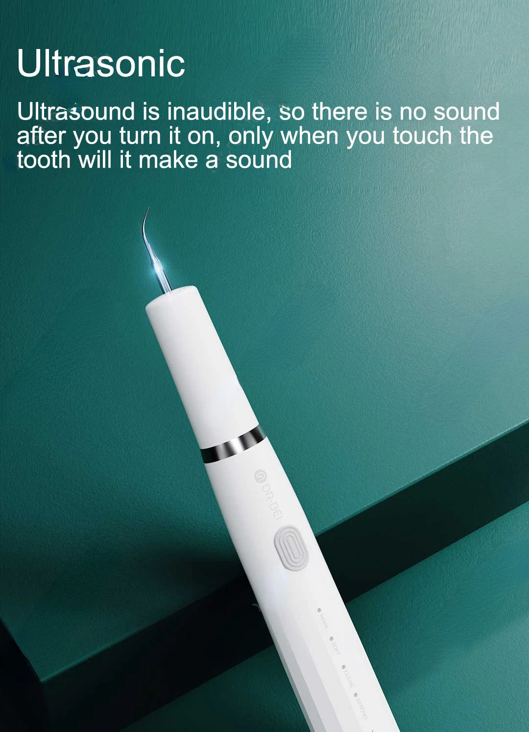 Youpin DR.BEI Ultrasonic Dental Scaler YC2 Electric Tooth Calculus Remover Tooth Stains Tartar Dentist Teeth Whiten Oral Cleaner