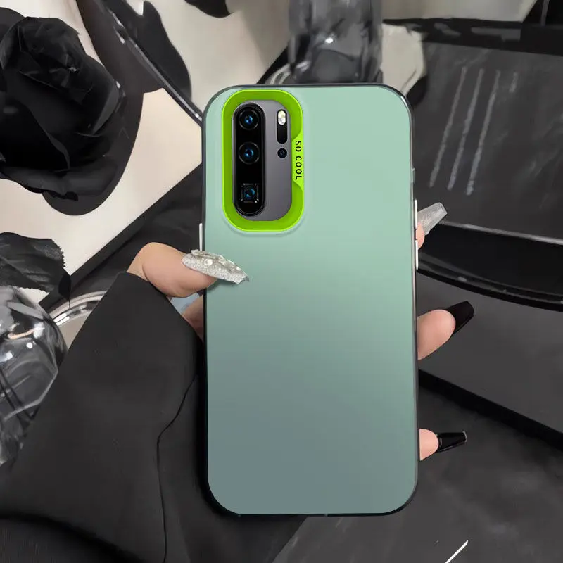 For Huawei P30 Pro Case Huawei P30 Pro Phone Cover VOG-L29 VOG-L09 VOG-L04 Cases Luxury Metallic Aurora Skin Matte Cover