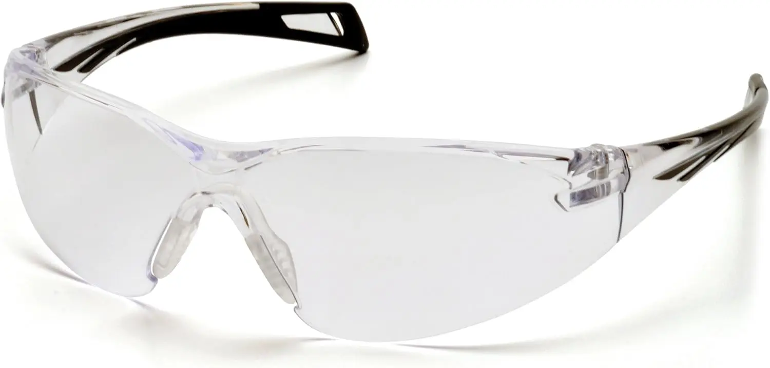 

Slim Fit Safety Glasses with Clear Lens for Eye Protection at Work or Home