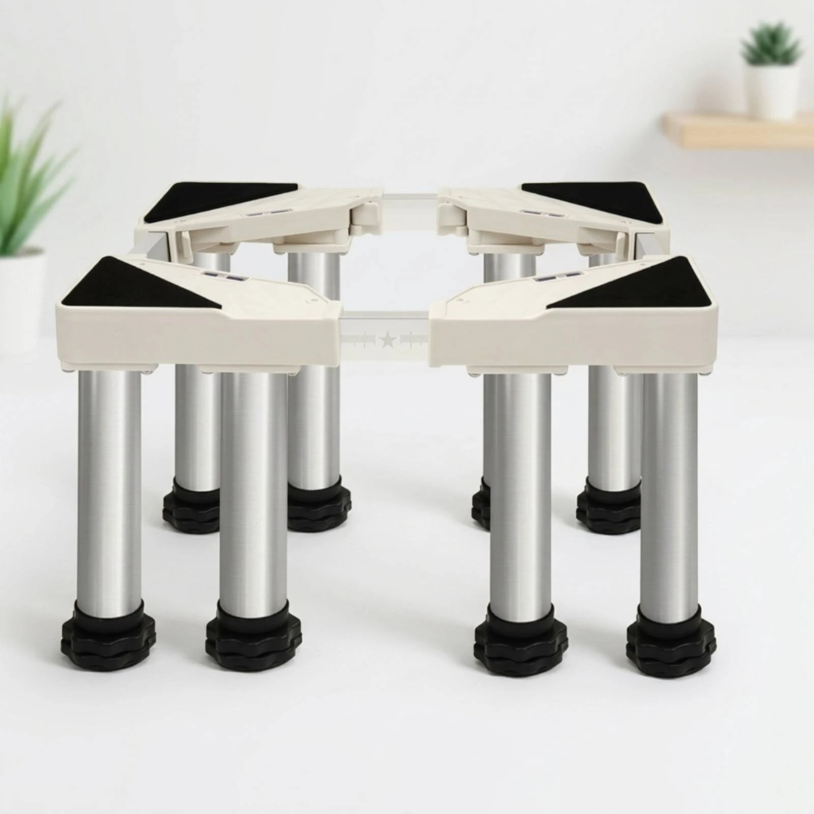 Dishwasher Pedestal Stable Adjustable Appliance Pedestal Dishwasher Stand with Adjustable Feet Expandable for Kitchen Countertop