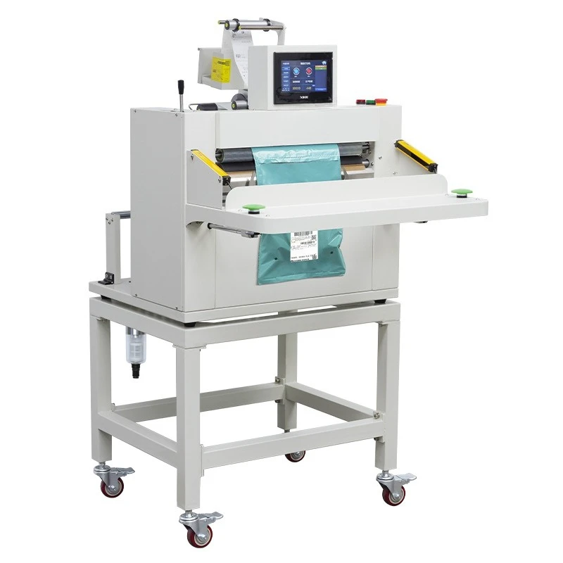 Fully automatic rolling bag sealing and sticking machine, intelligent express bag packing machine