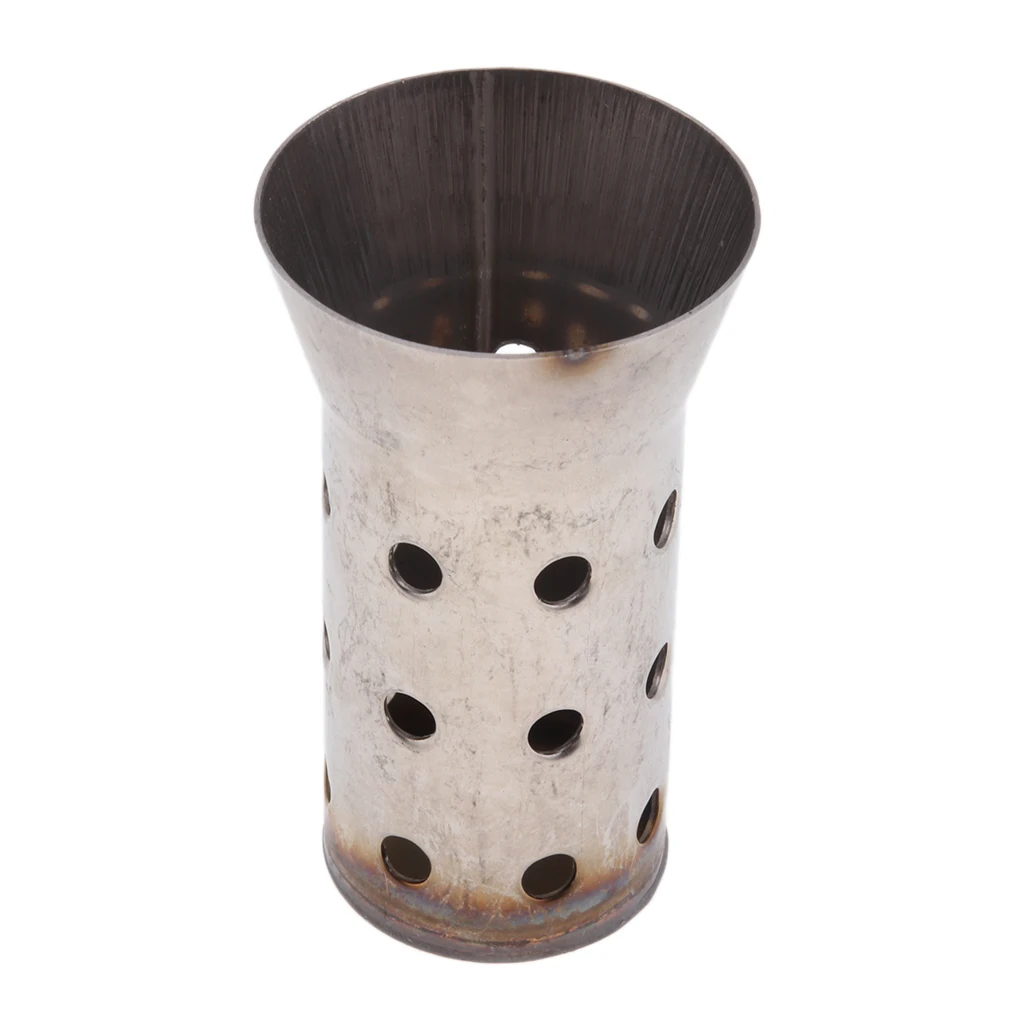 

Универсальный 51 мм регулируемый глушитель выхлопной трубы перегородка дБ шумоподавитель нержавеющая сталь