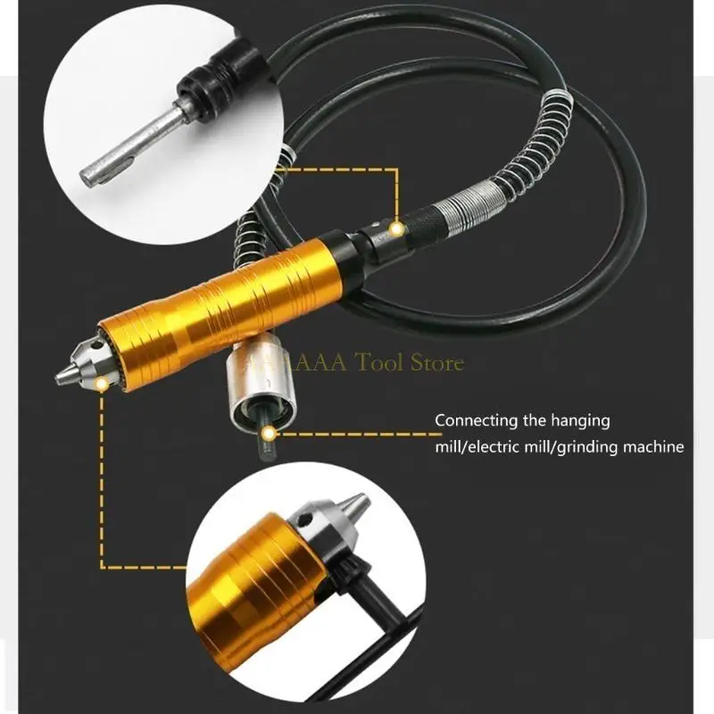 A2be موسع أنبوب رمح مرن لحفر اليدين ، ملحق آلة الطاحونة