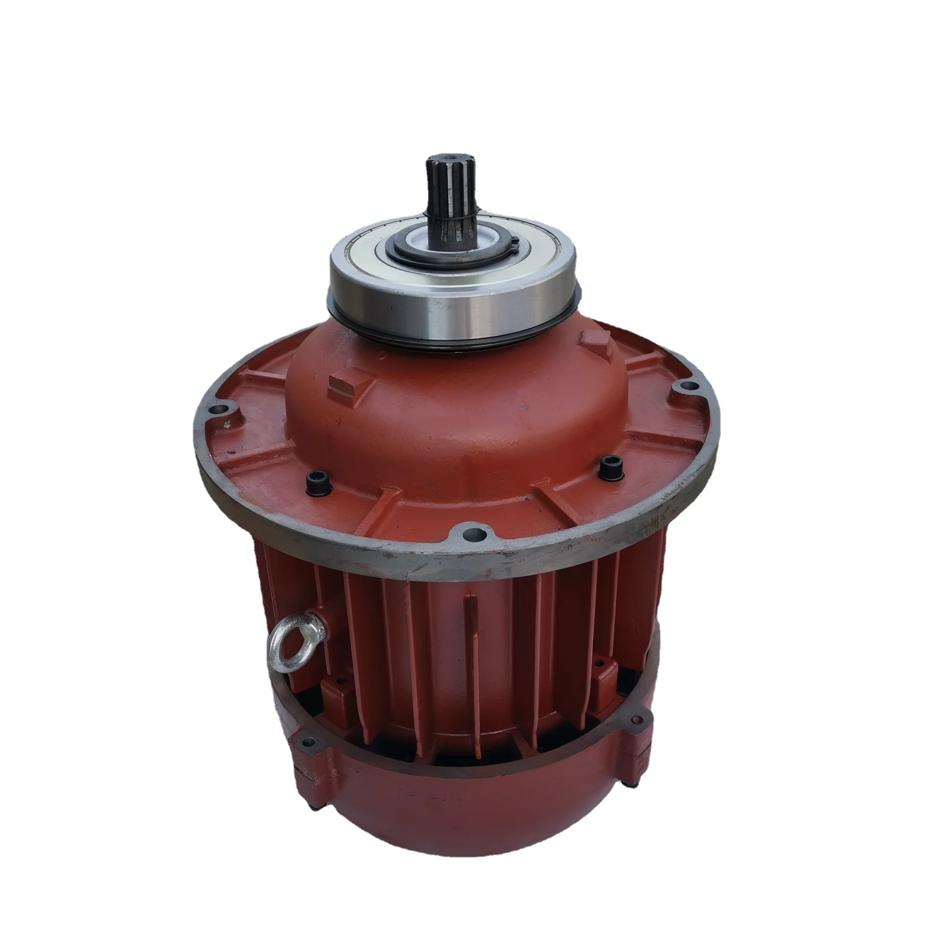 Conical rotor three-phase motor, vertical