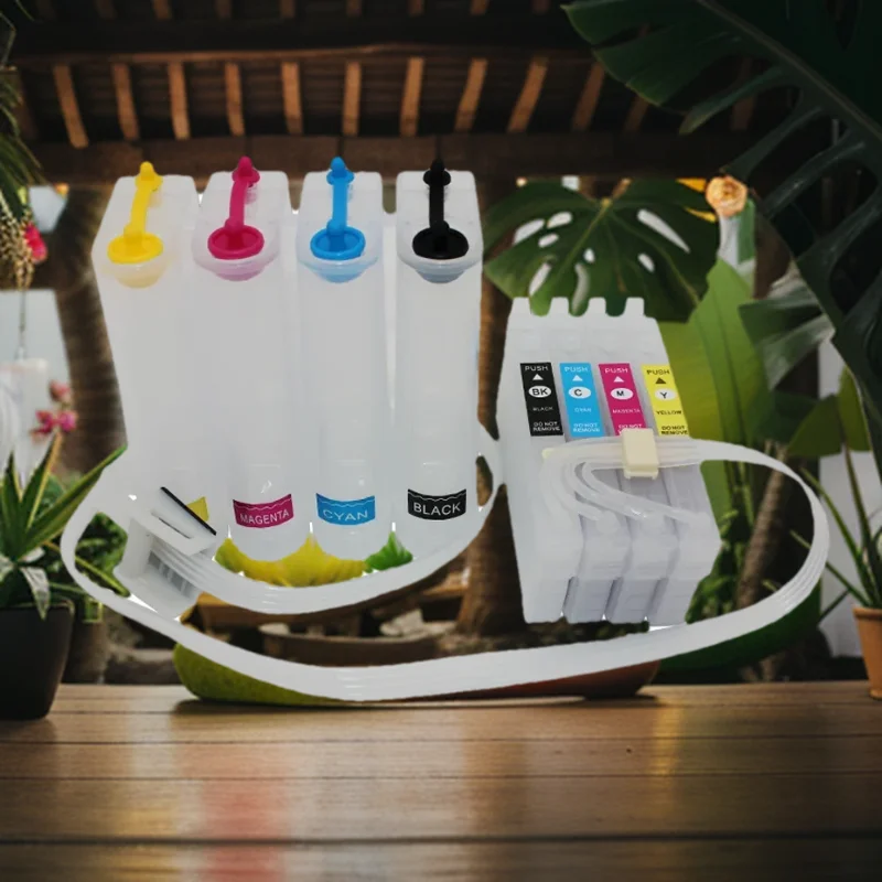 

Пустая система Ciss 822 822XL с чипом для принтера Epson Workforce Pro WF-4834 WF-3820 WF-4830 WF-3823 WF-4820