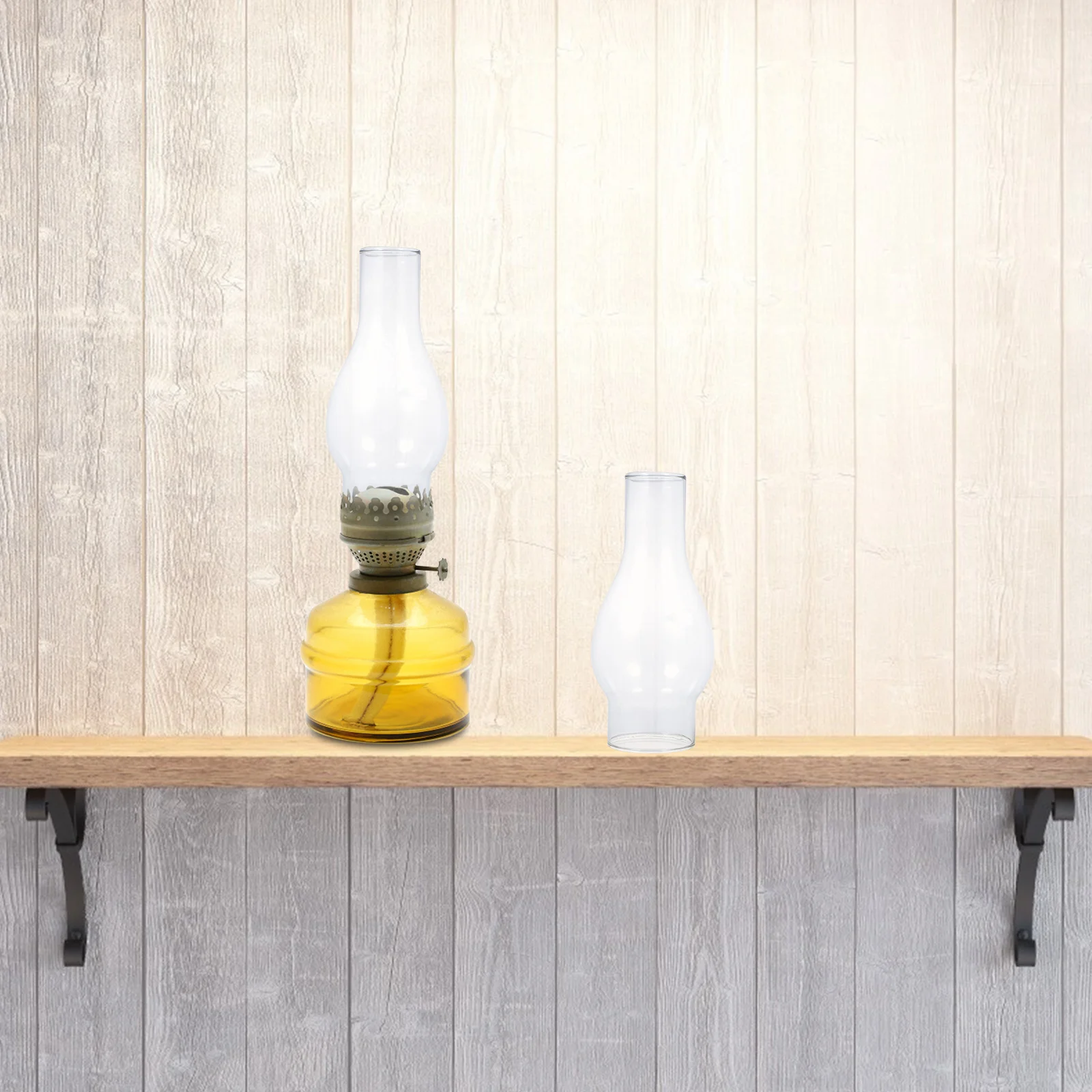 

Retro Glass Lampshade Creative Light Cover Exquisite Stylish Appearance Warm Atmosphere Home Store Hotel Decor