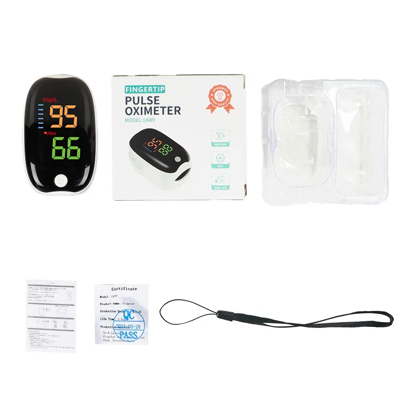 1pcs Digital Finger Oximeter Family OLED Pulse Cximeter Display Oxymeter Fingertip Health Diagnostic Monitor image 5